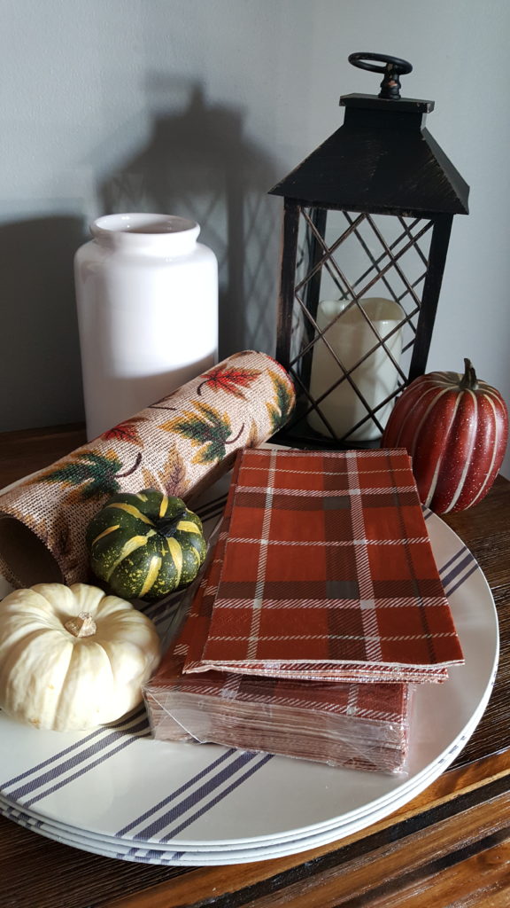 Fall table centerpiece