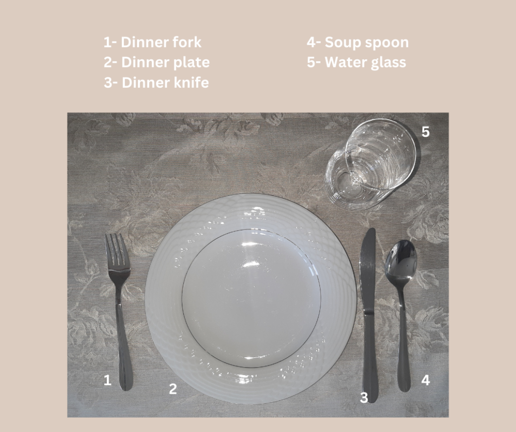 how to set a table basic