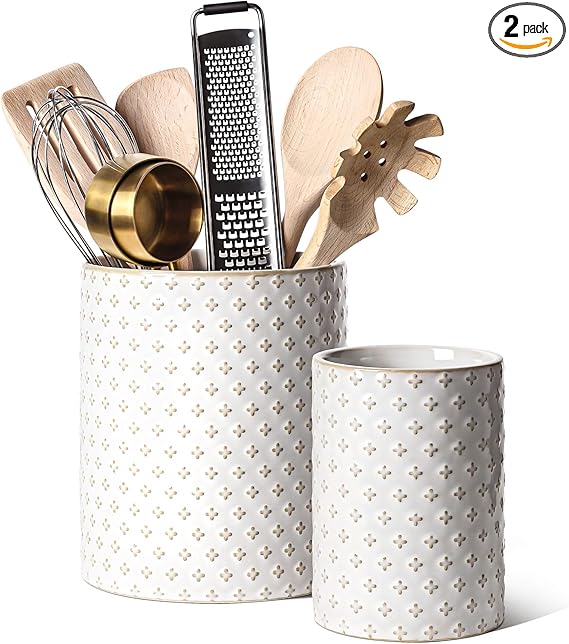 Retro utensils holder